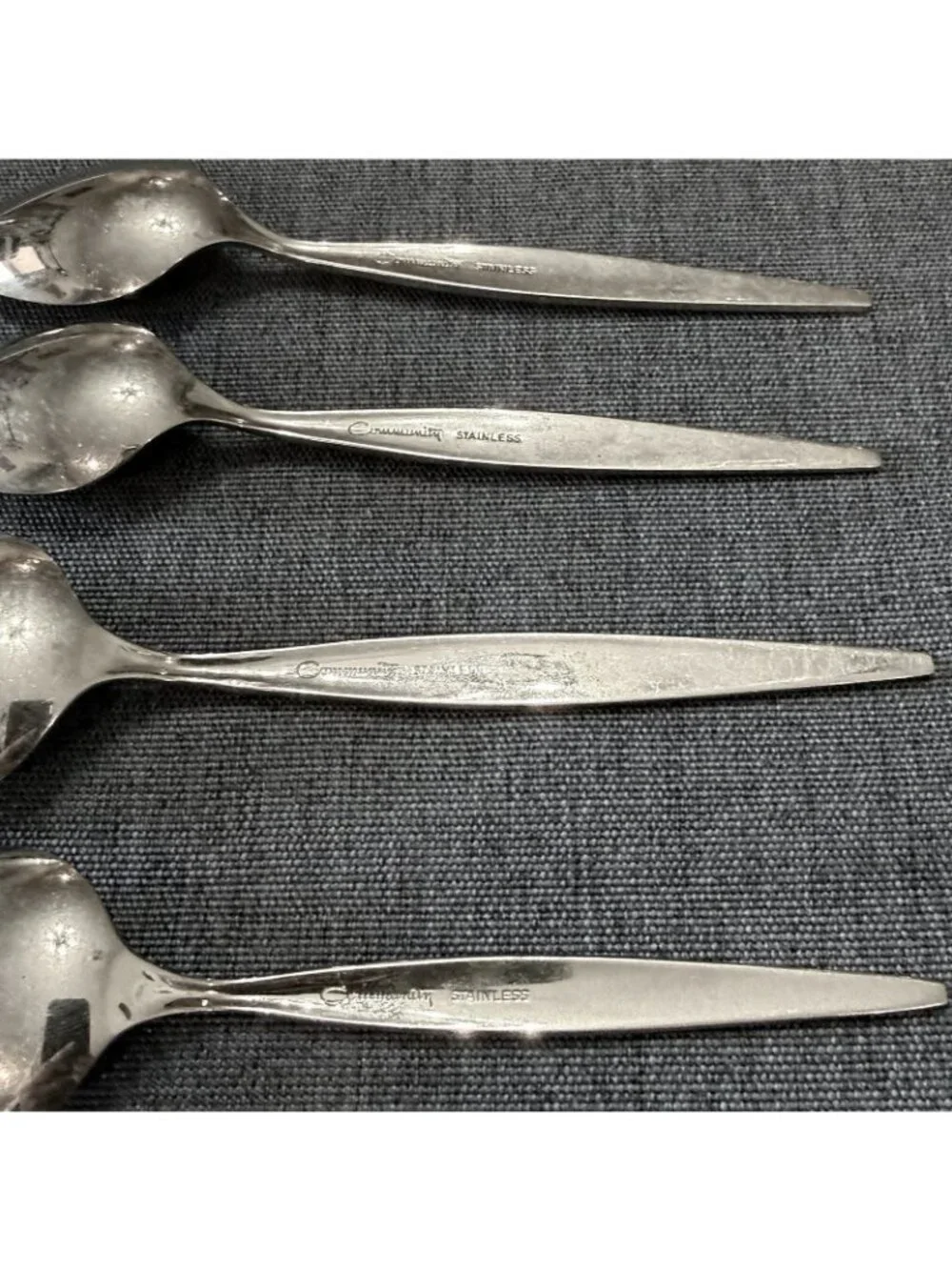 Oneida Community Venetia Stainless Flatware 1 Sugar Spoon 1 Table 2 Teaspoons